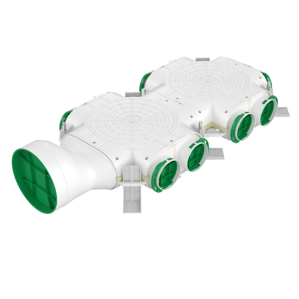 Ventbox Spectrum with side inlet 160-10x75