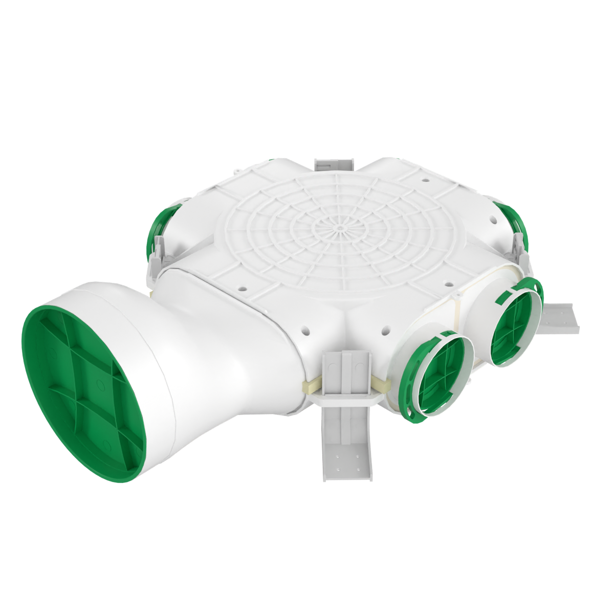 Ventbox Spectrum with side inlet 160-6x75