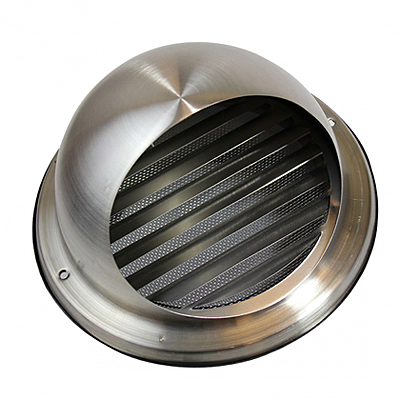 Exterior Grille Stainless Steel Louvered Cowl