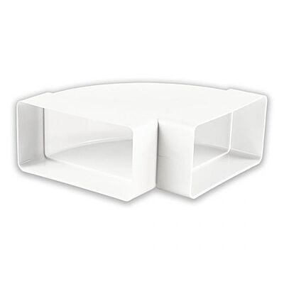 PVC Flat- 90º Horizontal Bend