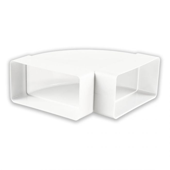 PVC Flat- 90º Horizontal Bend