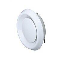 PRO CV Extract Air Valve 125mm Plastic Adjustable